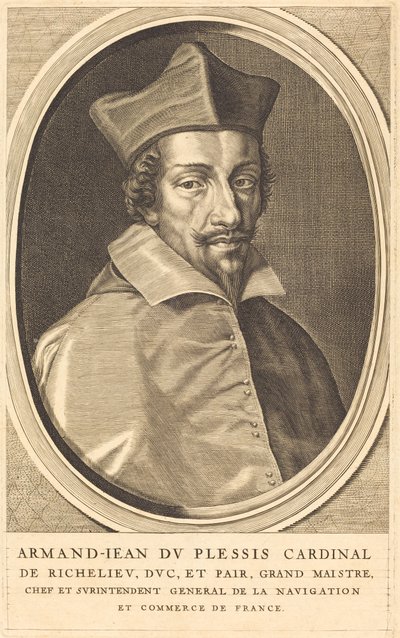 Armand Jean du Plessis, Cardinal Richelieu - Michel Lasne