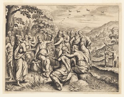 Sermon sur la montagne - Michel Lasne