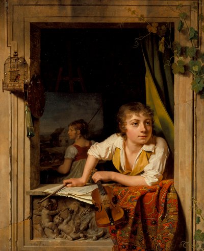 Peinture et Musique (Portrait du Fils de l