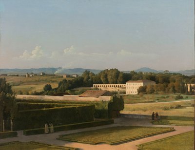 Vue des jardins de la Villa Médicis - Michel Martin Drolling