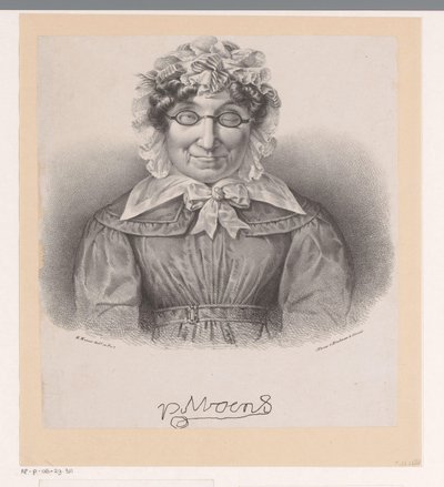 Portrait de Petronella Moens - Michel Mourot