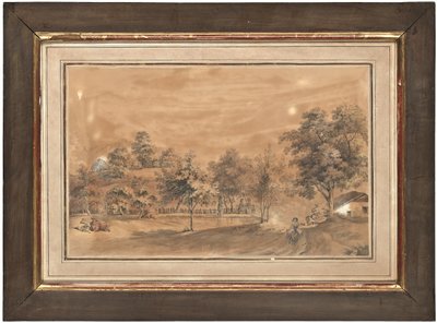 Une des quatre vues du château d
