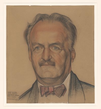 Portrait de Richard Nicolaüs Roland Holst - Michel de Klerk