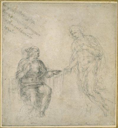 Le Christ faisant ses adieux à sa mère après la résurrection - Michelangelo Buonarroti