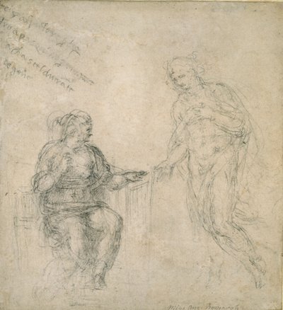 Le Christ faisant ses adieux à sa mère après la résurrection - Michelangelo Buonarroti