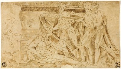 Ivresse de Noé - Michelangelo Buonarroti