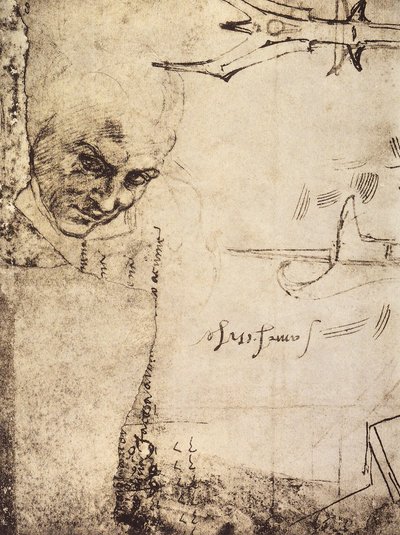 Visage - Michelangelo Buonarroti