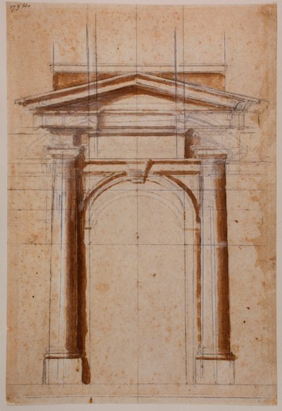 Étude de portail - Michelangelo Buonarroti