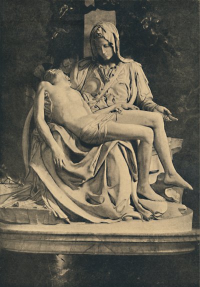 Rome - Basilique Saint-Pierre. Pietà de Michel-Ange - Michelangelo Buonarroti