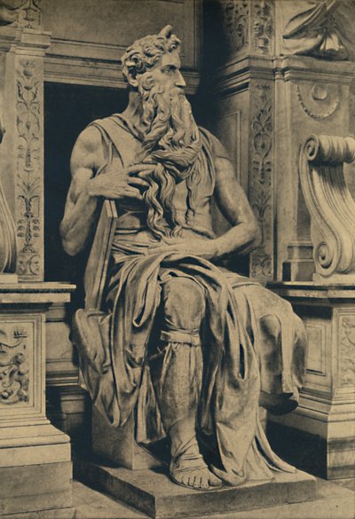 Rome - Église de Saint-Pierre-aux-Liens - Moïse, par Michel-Ange - Michelangelo Buonarroti