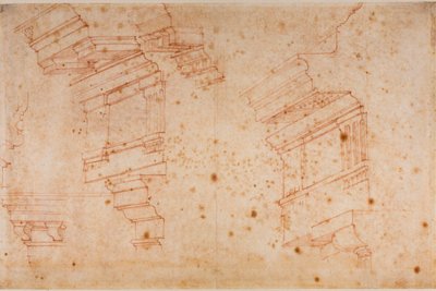 Études de monuments romains - Michelangelo Buonarroti