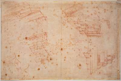 Études de monuments romains - Michelangelo Buonarroti
