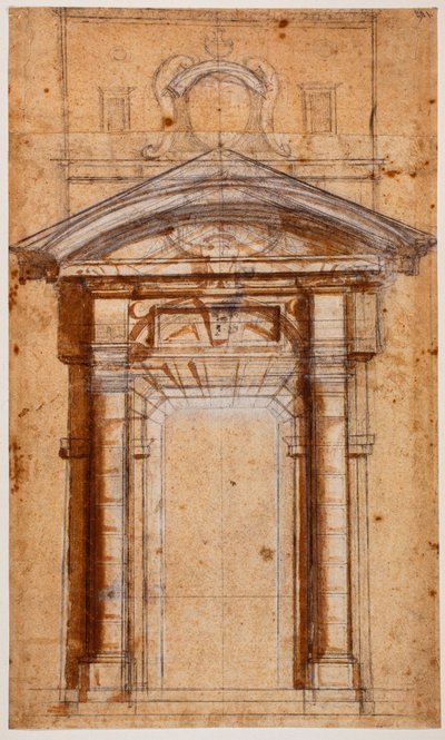 Étude pour Porta Pia - Michelangelo Buonarroti