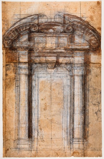 Étude pour Porta Pia - Michelangelo Buonarroti