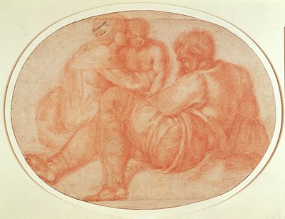 Étude de la Sainte Famille - Michelangelo Buonarroti