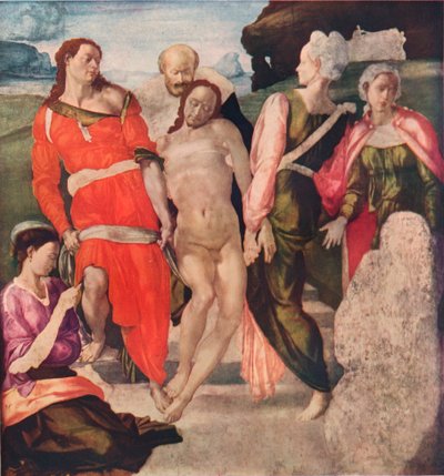 La Mise au tombeau - Michelangelo Buonarroti