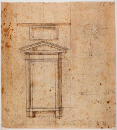 Conception de fenêtre - Michelangelo Buonarroti