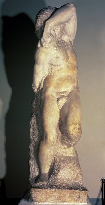 Jeune esclave, c.1520-23 - Michelangelo Buonarroti