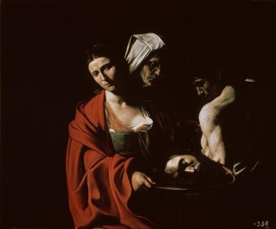Salomé avec la tête de Jean-Baptiste - Michelangelo Caravaggio