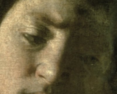 David avec la tête de Goliath, 1606 (détail) - Michelangelo Merisi Caravaggio