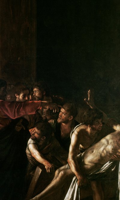 Résurrection de Lazare (détail) - Michelangelo Merisi Caravaggio