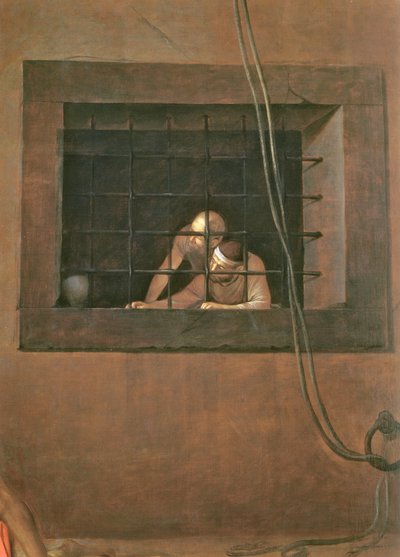 La Décapitation de Saint Jean-Baptiste (détail) - Michelangelo Merisi Caravaggio