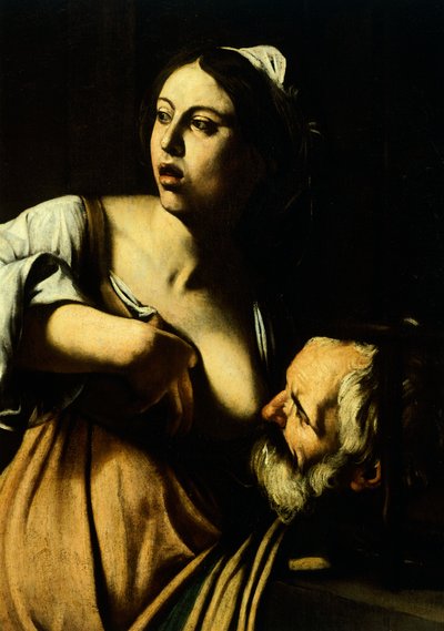 Pero nourrissant son père Cimon (détail) - Michelangelo Merisi da Caravaggio
