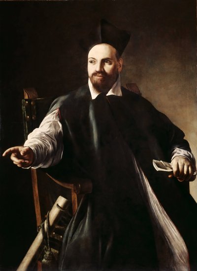 Portrait de Maffeo Barberini par Caravaggio, Michelangelo, vers 1598 - Michelangelo Merisi da Caravaggio