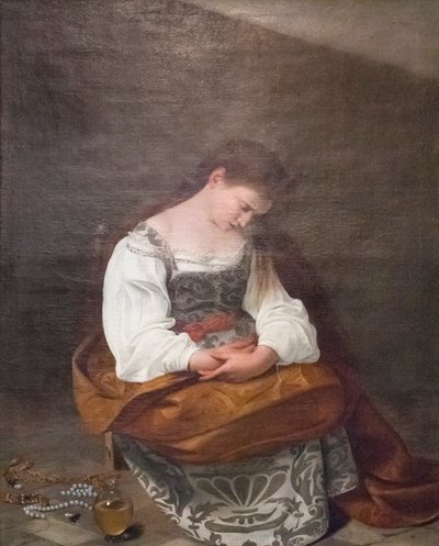 Marie Madeleine repentante - Michelangelo Merisi da Caravaggio