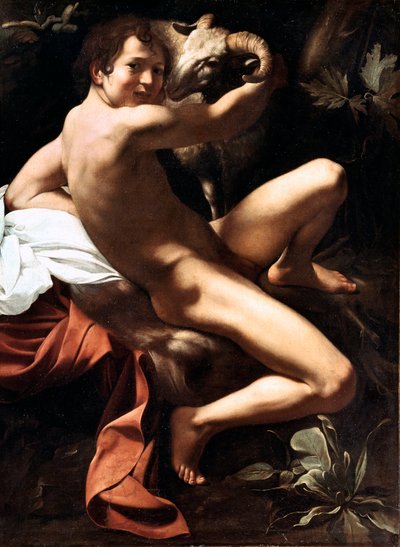 Saint Jean-Baptiste dans le désert - Michelangelo Merisi da Caravaggio