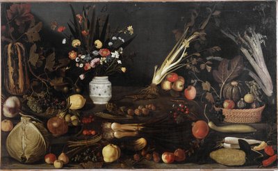 Nature morte avec fleurs et fruits - Michelangelo Merisi da Caravaggio