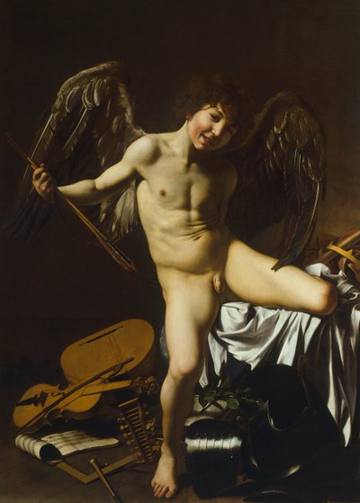 Cupidon victorieux - Michelangelo Merisi da Caravaggio