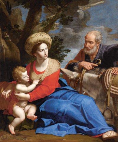 Le repos pendant la fuite en Égypte, vers 1640 - Michele Desubleo