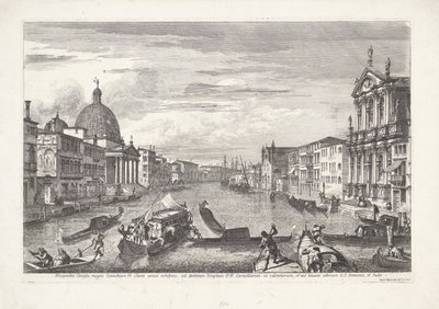 Canal Grande à Venise - Michele Marieschi