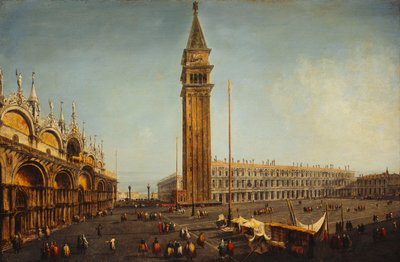 La Piazza San Marco, Venise, depuis la Torre dell