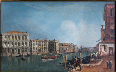 Vue sur le Grand Canal près de Cà Pesaro - Michele Marieschi
