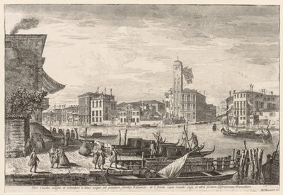 Vues de Venise : Cannaregio - Michele Marieschi