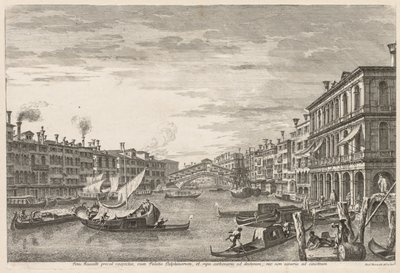 Vues de Venise: Rialto, 1741 - Michele Marieschi