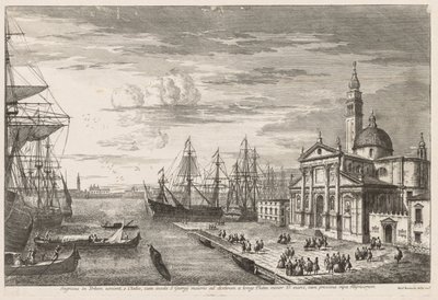 Vues de Venise : Le bassin de Saint-Marc - Michele Marieschi