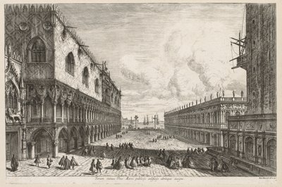 Vues de Venise : La Piazzetta, 1741 - Michele Marieschi