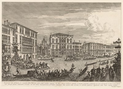 Vues de Venise : La Régate - Michele Marieschi