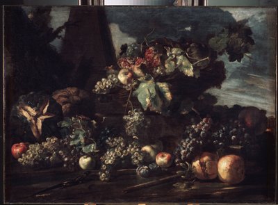 Nature morte au raisin - Michele Pace del Campidoglio