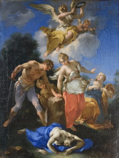 Martyr des vierges, première moitié du XVIIIe siècle, Michele Rocca - Michele Rocca
