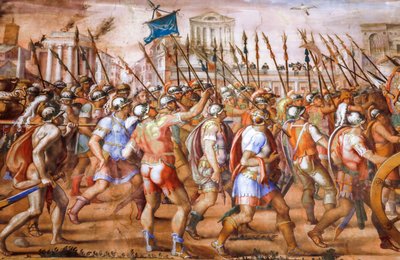 Triomphe du consul Lucius Aemilius Paulus sur Persée roi de Macédoine (détail) - Michele and Rocchetti Jacopo Alberti