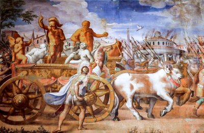 Triomphe du consul Lucius Aemilius Paulus sur Persée roi de Macédoine (détail) - Michele and Rocchetti Jacopo Alberti