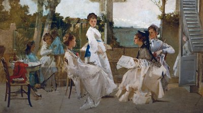 Sous la pergola - Michele Tedesco
