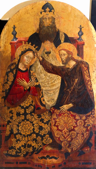 Couronnement de Marie par Michele di Matteo da Bologna (actif 1410-1469) - Michele di Matteo da Bologna