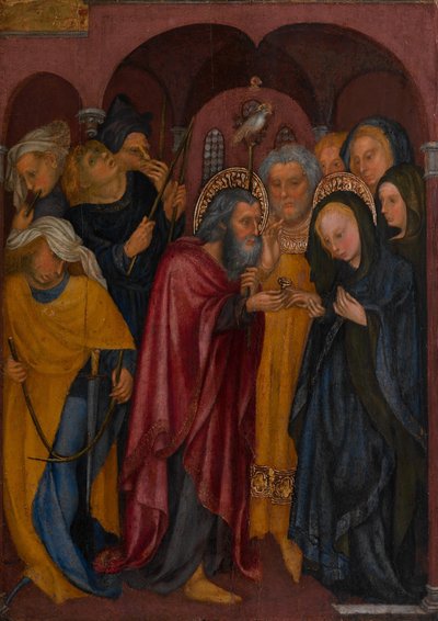 Le Mariage de la Vierge, vers 1430 - Michelino da Besozzo
