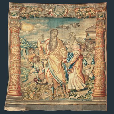 Tapisserie biblique de Bruxelles représentant la Descente de l