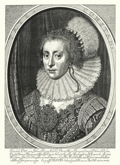 Élisabeth Stuart, Reine de Bohême - Michiel Jansz. van (after) Miereveld